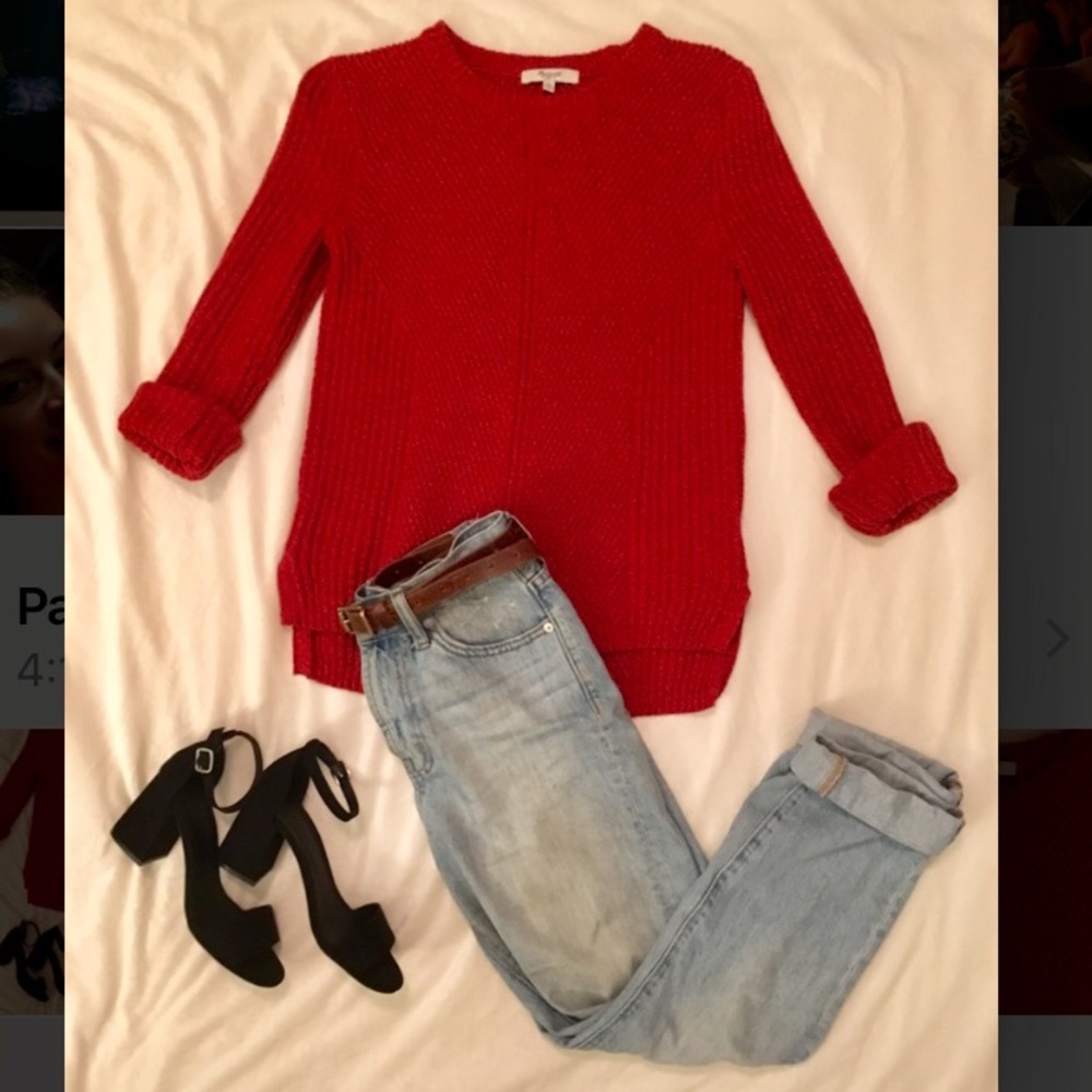 Red Madewell Sweater